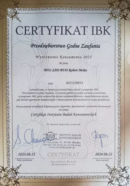 certyfikat-IBK